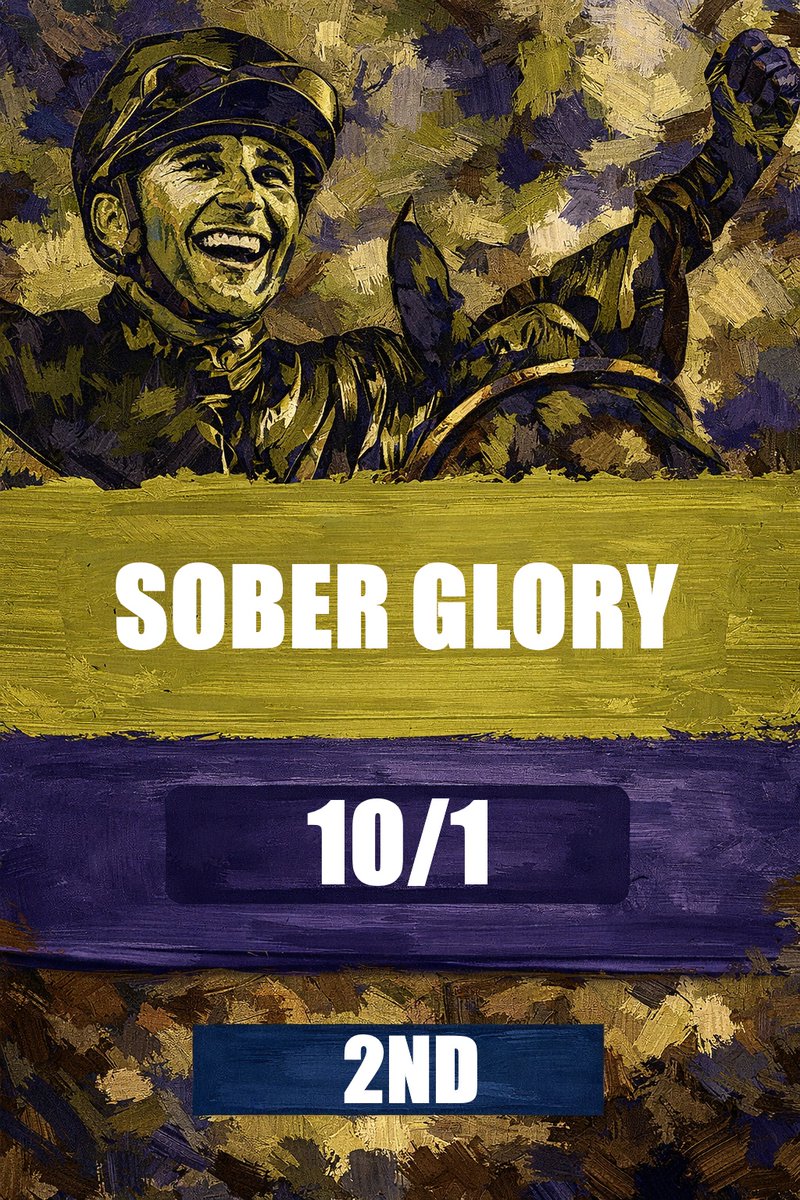 _JIBBER_JABBER_'s tweet photo. SOBER GLORY (tipped each way at 10/1) runs a great race to finish 2nd to the Fav getting our Cheltenham Fesitval off to a good start and giving his backers some each way profit. 👍

If you want to follow along the rest of the week here are the details 👇

https://t.co/rpKQkWuNCC https://t.co/s6tRkpfP5o