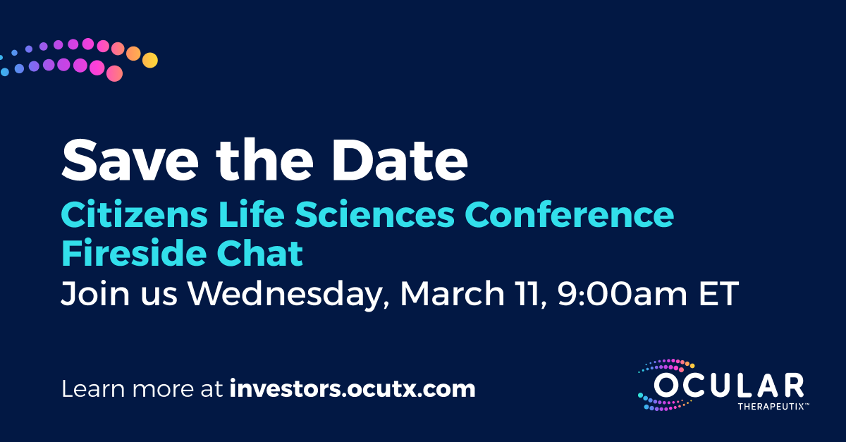 Ocular Therapeutix tweet media