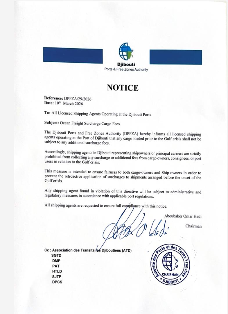 Djibouti Ports & Free Zones Authority tweet media