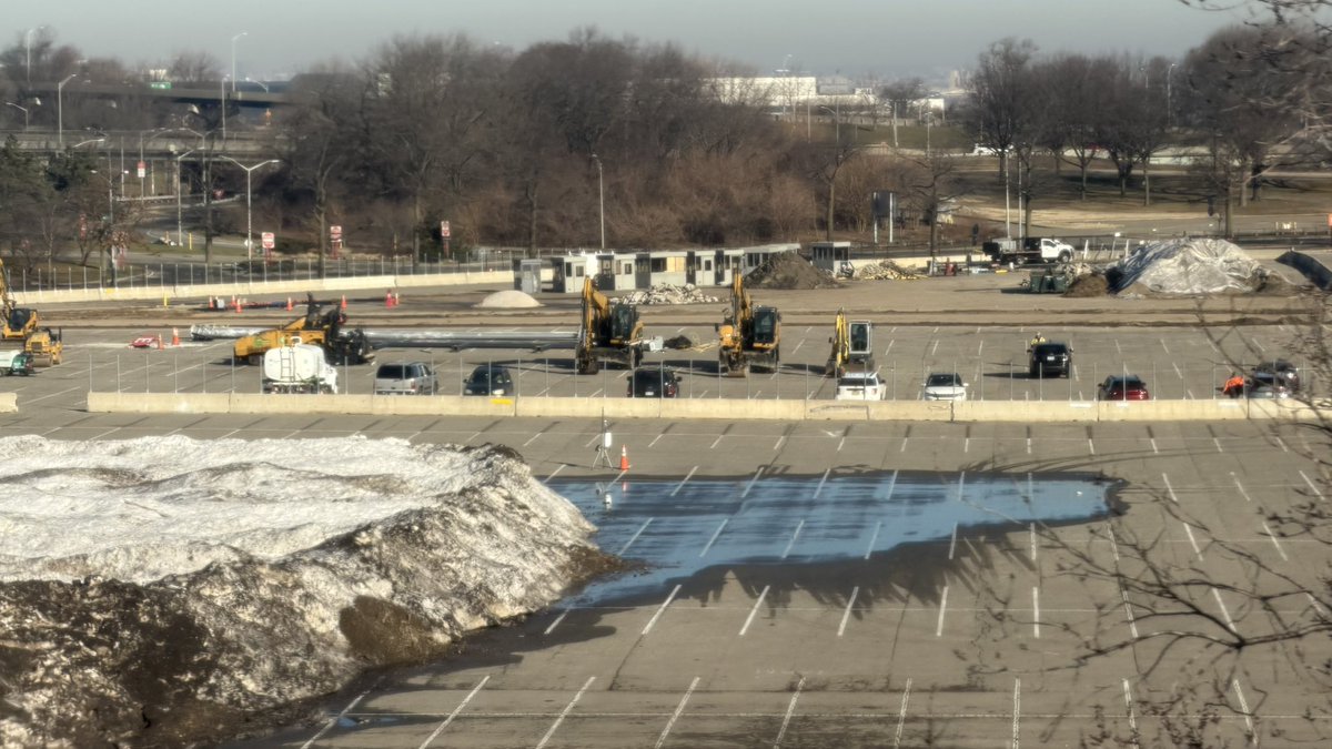 3/10/2026 - looks like the map I posted the other day has equipment gathering in that section.   #mets #lgm #willetspoint #flushing #Construction #queens #citifield #metropolitanpark