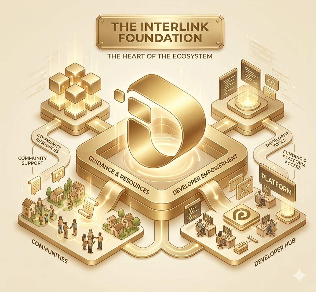 ValaparlaM72639's tweet photo. The InterLink Foundation serves as the central hub or "heart" of the ecosystem.
It focuses on supporting and empowering communities through guidance and resources.
A major goal is to empower developers building on the platform
#interlink #itlg #itl #kvinterlink #reinaitl https://t.co/KO7QLqr9fj