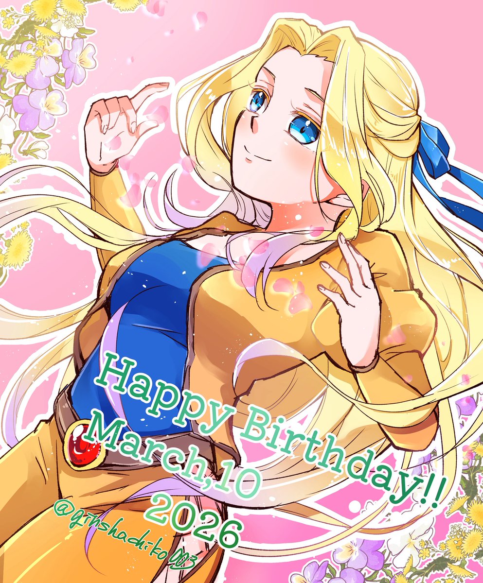 #celes_birthday_2026

セリちゃん誕生日おめでとう💐