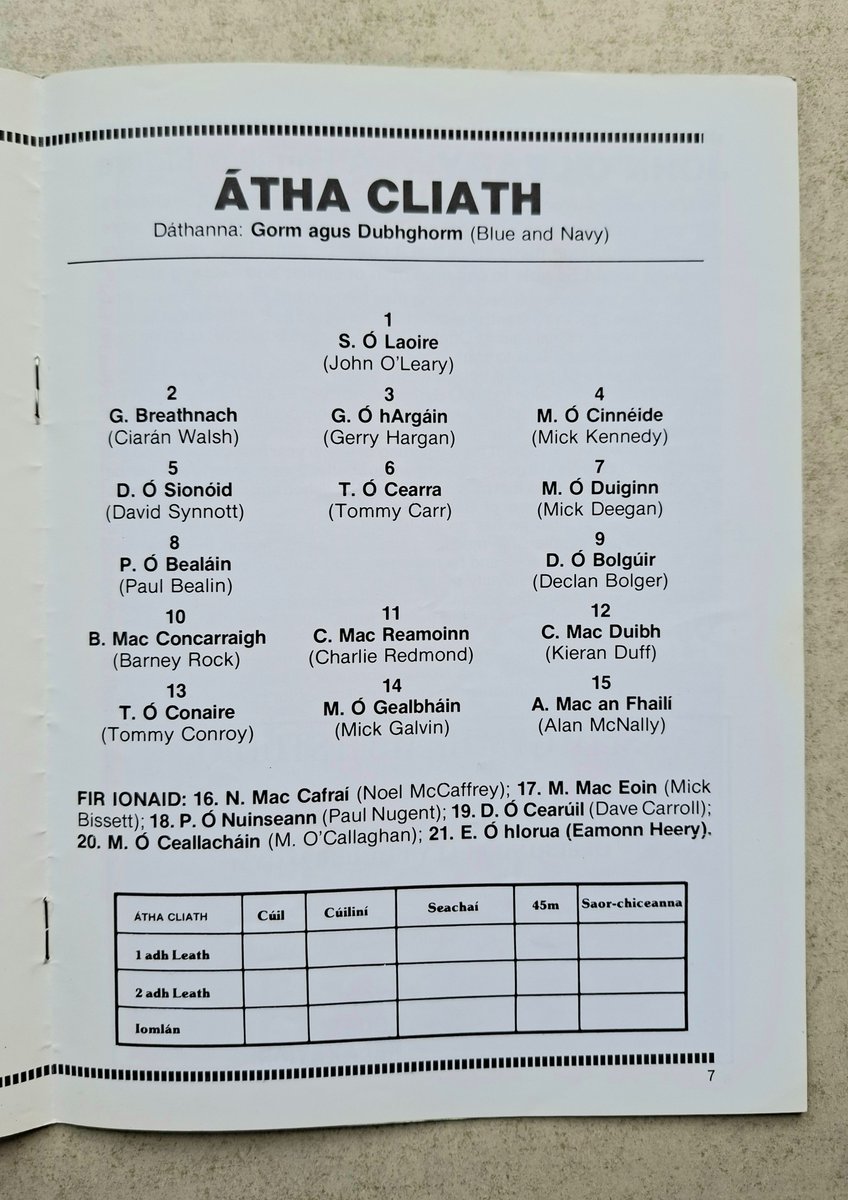 Dublin GAA Programme Collector tweet media