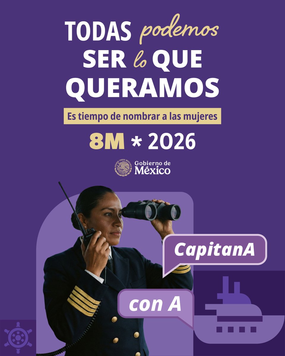 GN_MEXICO_'s tweet image. Las mujeres que trabajan por México tienen un compromiso y vocación de servicio inquebrantables, son Mujeres que inspiran, protegen y demuestran cada día que el liderazgo también se escribe en femenino. #8M2026 #ConA, #SerLoQueQueramos.