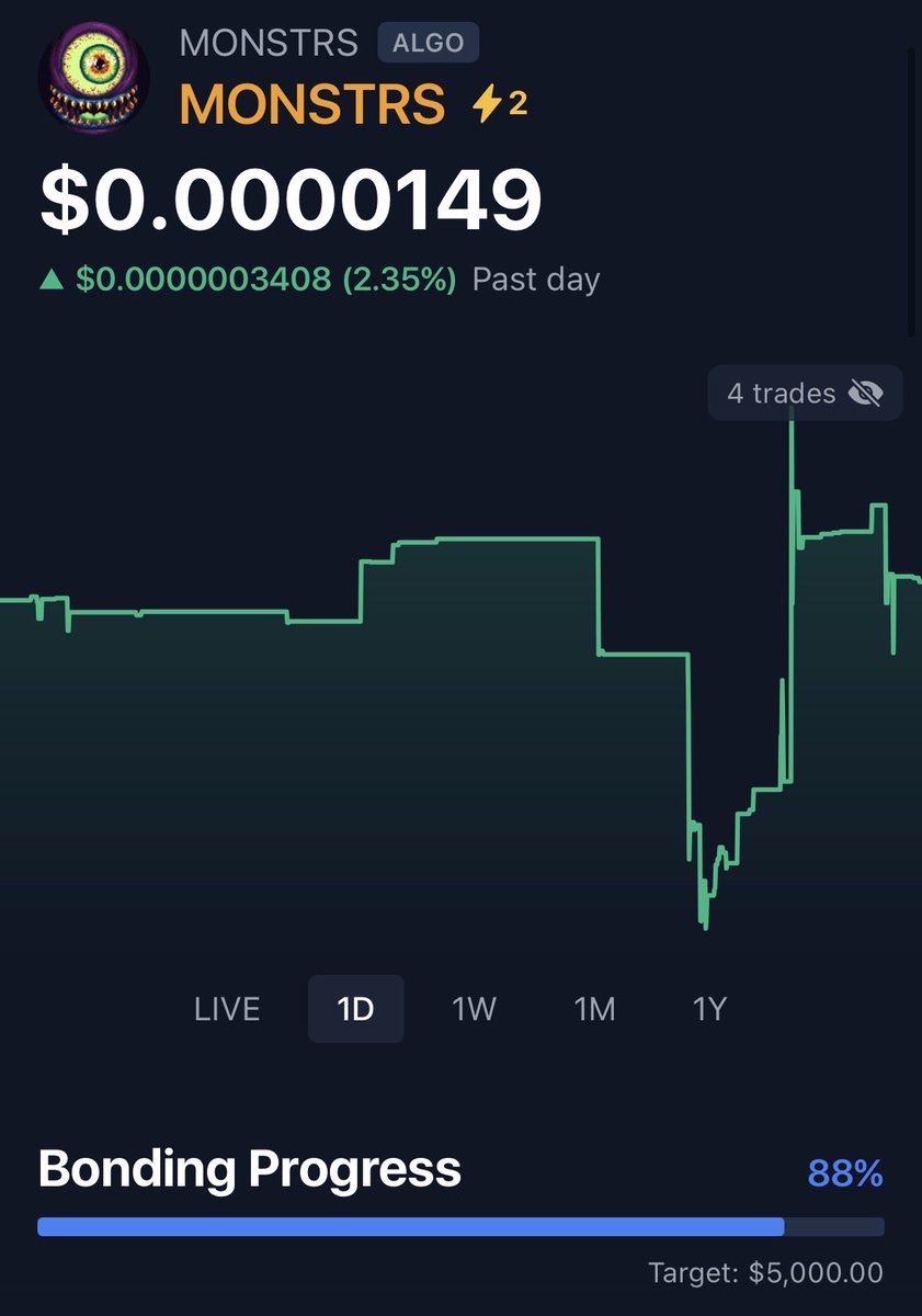 famversedotxyz's tweet photo. If we reach 100% bonding for $MONSTRS, I will open a $MONSTRS pool on Polaris by @nodekeepers.

This pool will reward $MONSTRS holders with $FAM.

The goal is simple: reward the W E I R D O S who support the ecosystem and help strengthen both $MONSTRS and $FAM.

Let’s finish the bonding. 🧪
https://t.co/8YG3jE1DZy