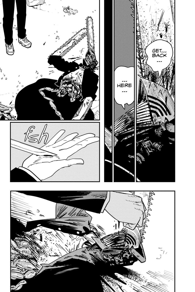 Gazungamer's tweet photo. What happened to Kishibe?
What happened to Kobeni?
What happened to Reze?
What happened to the Blood Devil?
What happened to Famine?
Who the fuck was this? https://t.co/VNKYVd1Khx