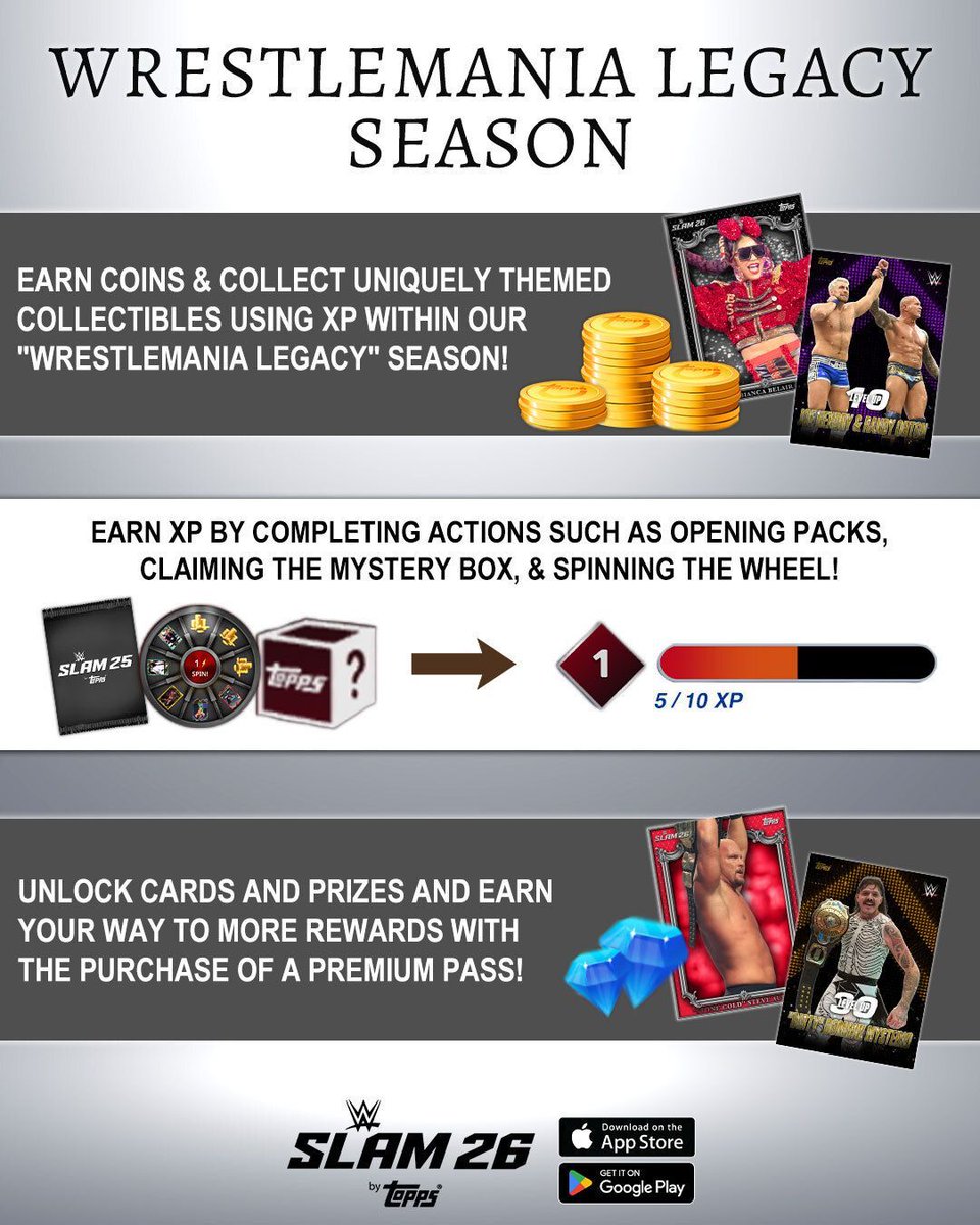 WWE SLAM by Topps® tweet media