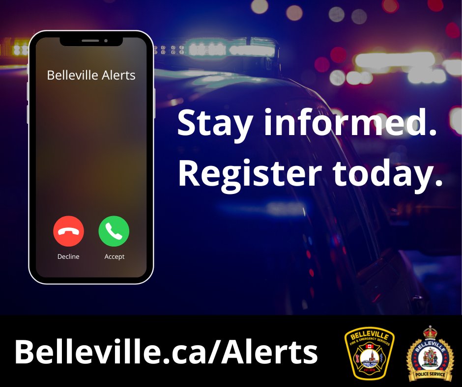 Belleville Police Service tweet media