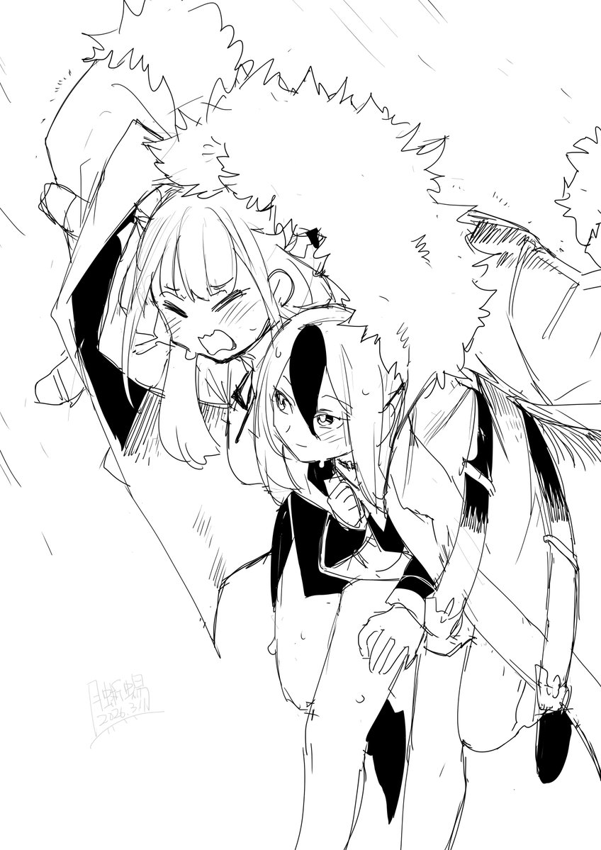 …雨の日も悪くないね
全然よくないわよーっ! 