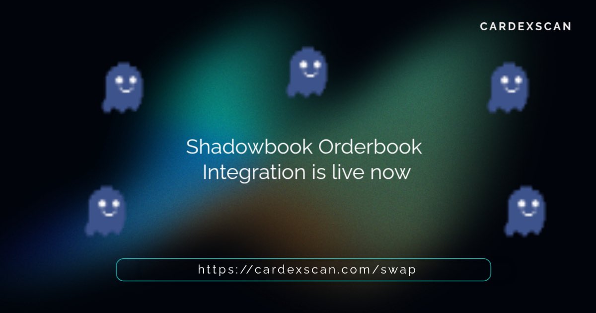 Cardexscan | DeFi Suite on Cardano tweet media