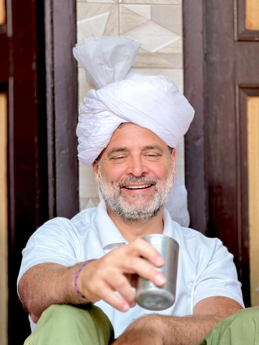 SurenSangwan's tweet photo. ठाठी माणस @RahulGandhi https://t.co/32z5A8x2MU
