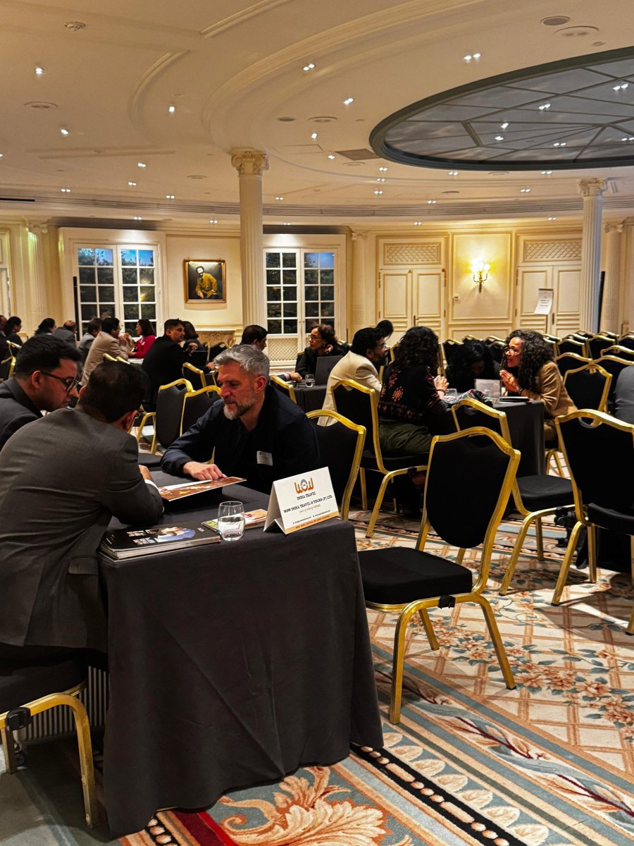 iato_india's tweet photo. Namaste India Roadshow in Paris 🇫🇷

Following Frankfurt, the IATO Namaste India Roadshow continues in Paris, bringing together DMCs, hotels, airlines &amp; luxury trains to promote India’s tourism with support from the Ministry of Tourism, Govt. of India.

#IATO #NamasteIndia #India https://t.co/EiupV08KE0