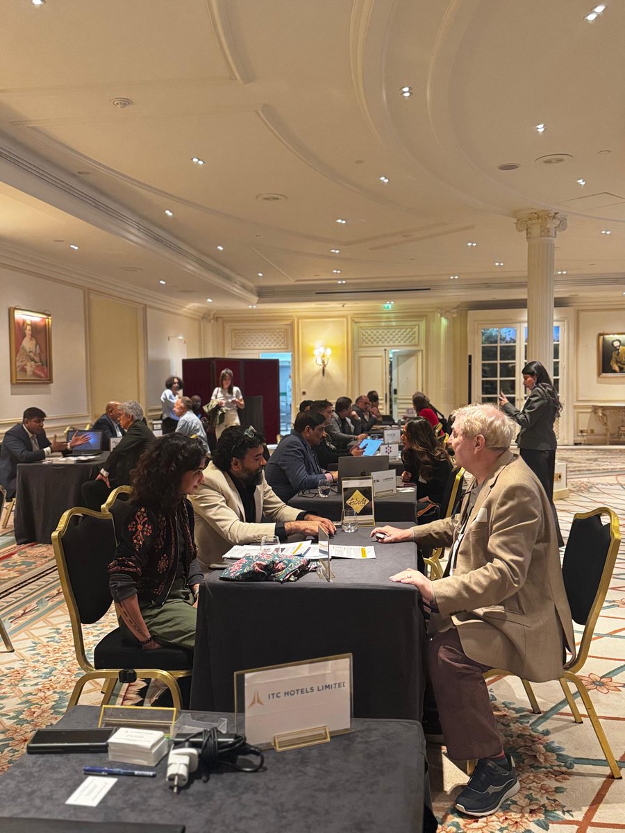 iato_india's tweet photo. Namaste India Roadshow in Paris 🇫🇷

Following Frankfurt, the IATO Namaste India Roadshow continues in Paris, bringing together DMCs, hotels, airlines &amp; luxury trains to promote India’s tourism with support from the Ministry of Tourism, Govt. of India.

#IATO #NamasteIndia #India https://t.co/EiupV08KE0