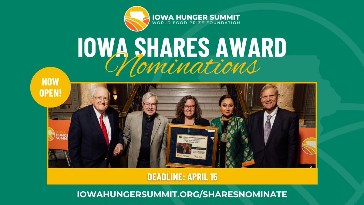 World Food Prize Foundation tweet media