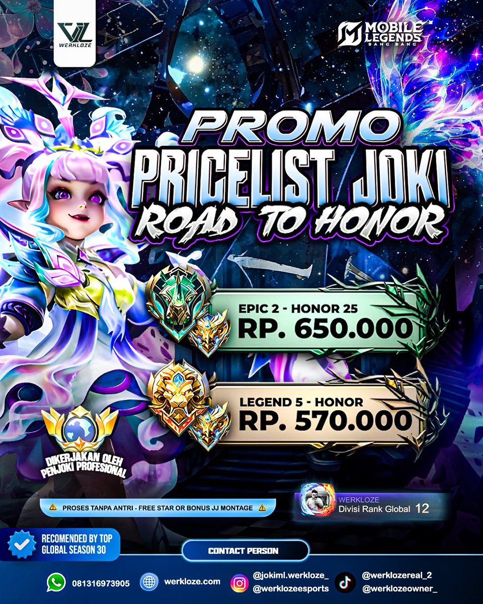 JOKI WERKLOZE | FREE STAR ⭐️ tweet media