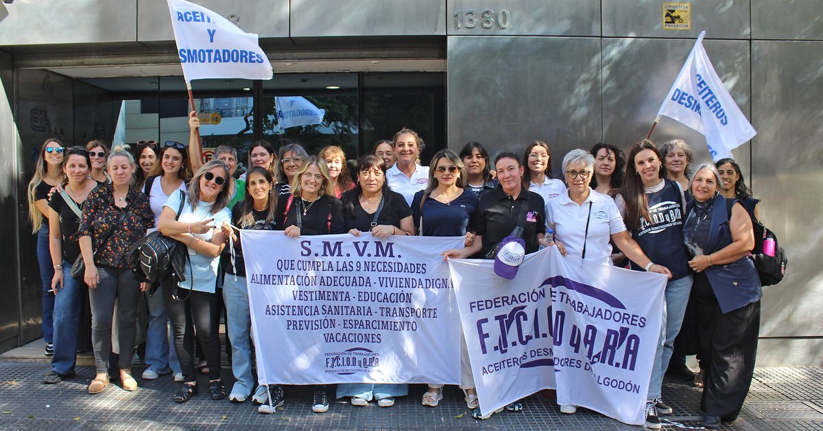 Federación Aceitera Desmotadora FTCIODyARA tweet media