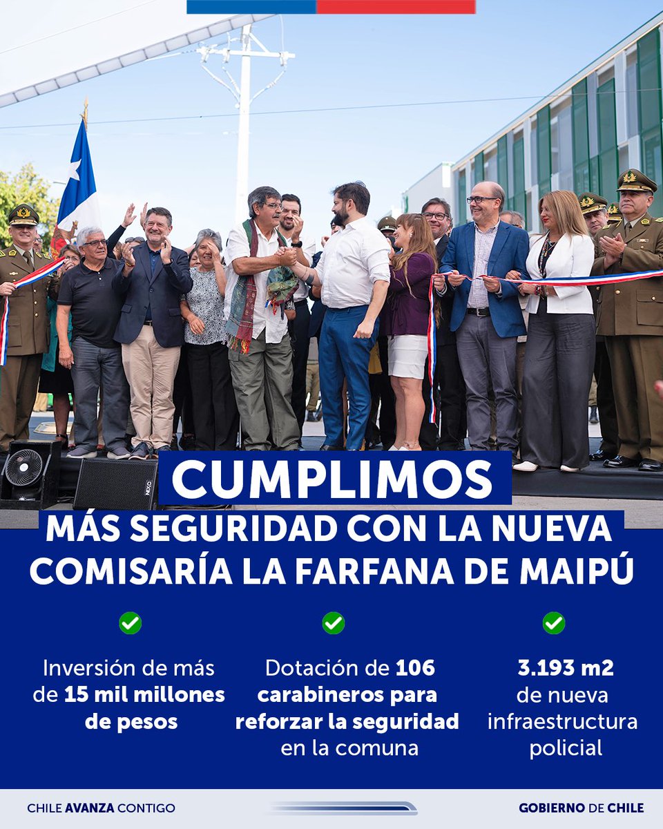 Archivo Presidencia de Chile 2022 - 2026 tweet media