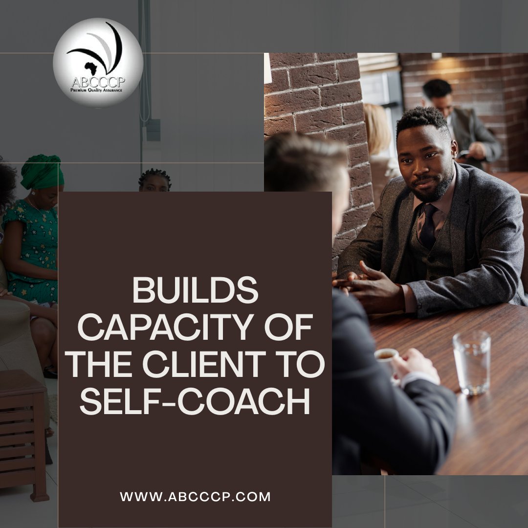 Coaching Competence: 

Capacity to Self-Coach

A great coach doesn’t create dependency. Instead, they empower clients to learn the coaching process for themselves—so that even when the coach is not present, the client can continue to grow, reflect, and act with confidence.