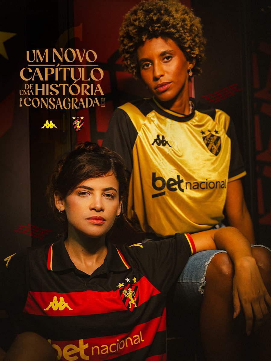 sportrecife's tweet photo. Toda grande história ganha novos capítulos. Hoje começamos mais um, juntos: Sport, Kappa e a torcida rubro-negra! ❤️‍🔥

À venda em todas as lojas da Cazá do Sport e no site https://t.co/3gZRunO1ns. https://t.co/Bk0JjYGYI7