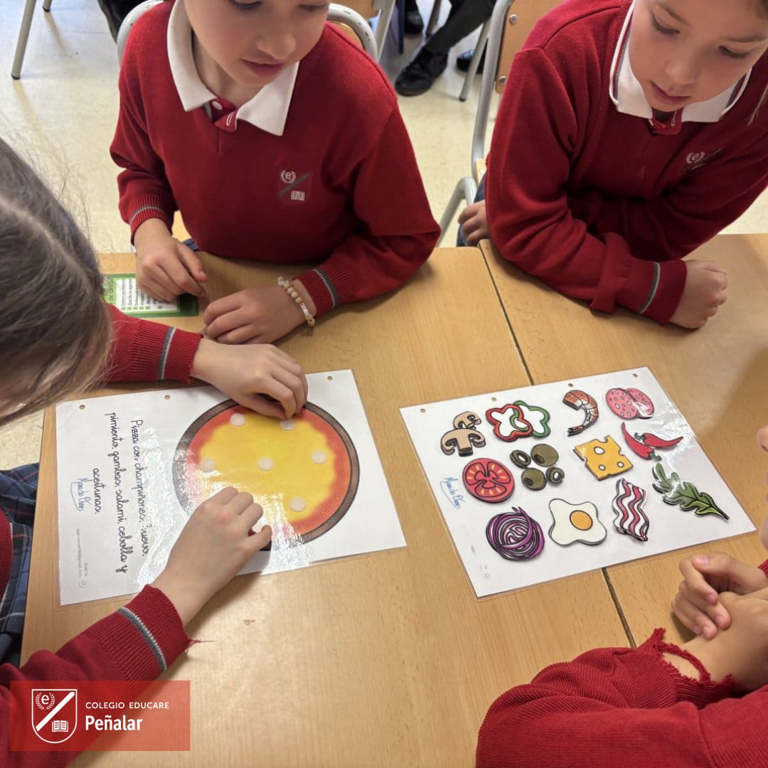 En 2º de primaria trabajamos la comprensión lectora de forma cooperativa, preparando pizzas en nuestro proyecto de lengua “Entrega a domicilio”
#Educare#FormamosPersonas