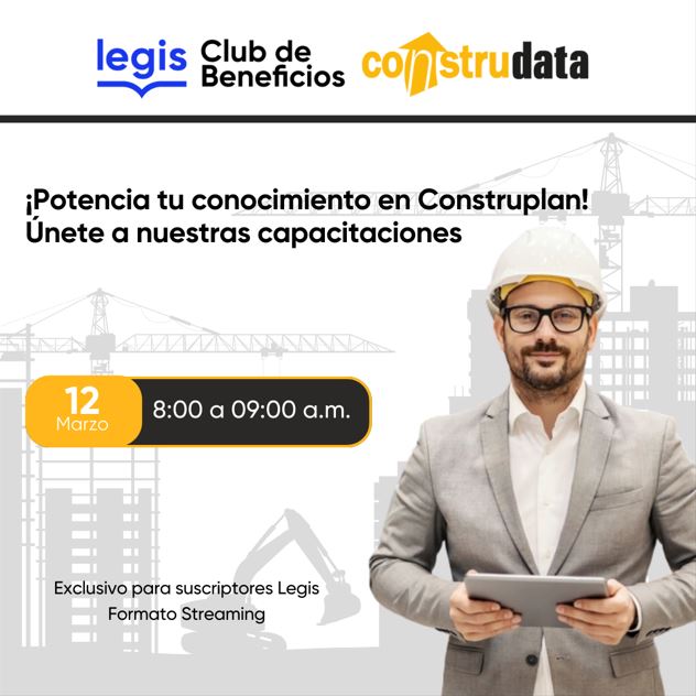 Construdata's tweet photo. 🏗️ Tenemos reservado un espacio especial para ti!, donde podrás acceder a una experiencia de formación virtual en el ABC de ConstruPlan El software para la planificación y presupuestación de proyectos de construcción 🚧
Regístrate aquí https://t.co/lWYOrnLckx https://t.co/l79q7wAAHI