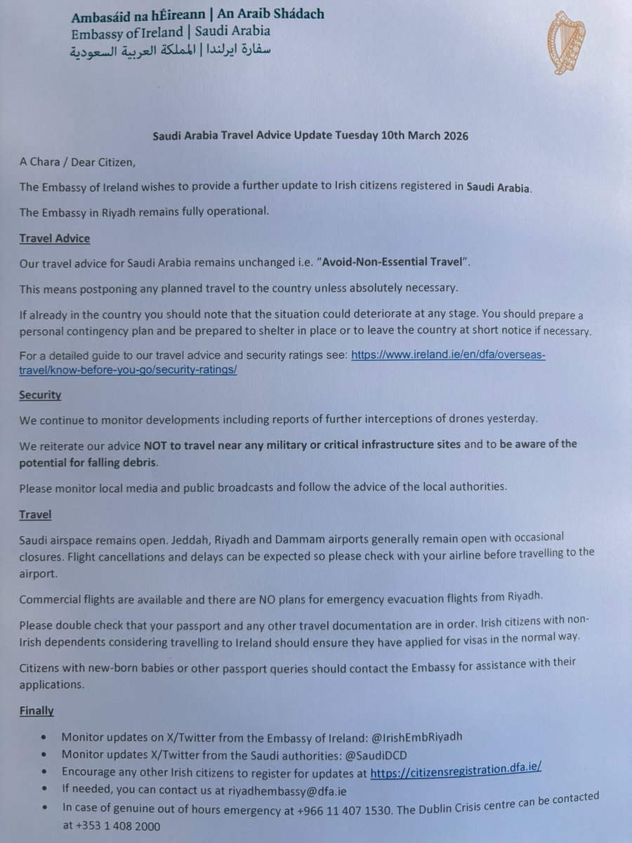 IrishEmbRiyadh tweet media