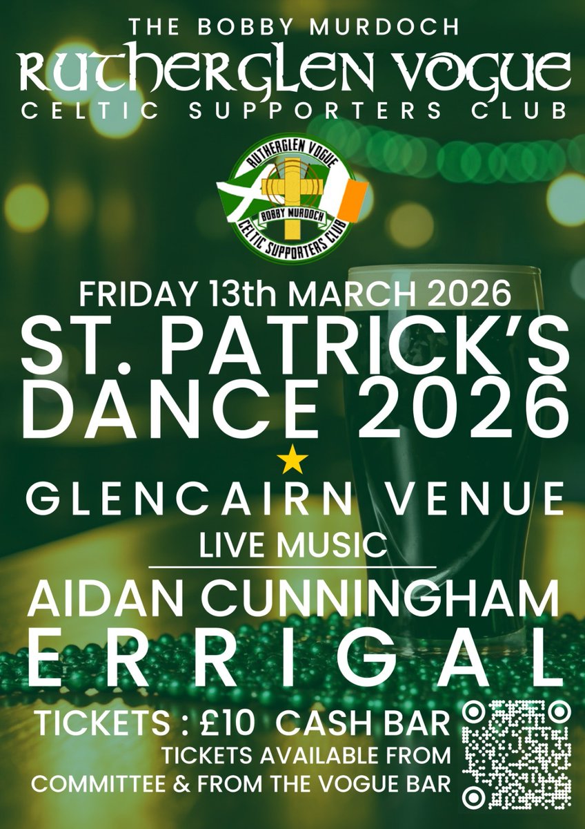 Another wee push for this, happening this Friday night! 

Best night of the year and on yer doorstep. Can get tickets from ticketlab

ticketlab.app/event/37125#/

Some behind the bar in the Vogue or from any of the boys from the bus. 

Join us for what will be a cracking night!