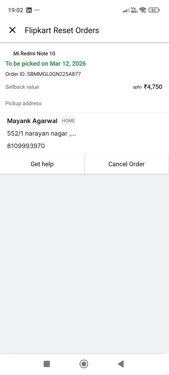 Mayankeducator's tweet photo. @flipkartsupport first the pickup day was on 9th and then 10th now 12th . And every time the flipkart reset executive is saying that your order will be pickey today . I have recodings of the call. Please help my time is getting wasted. https://t.co/URPEAUdd7x