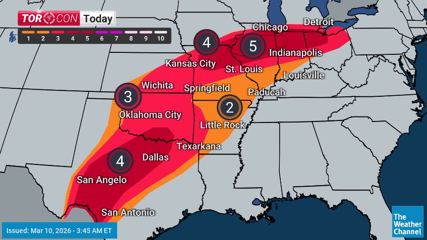 🚨 Severe Weather Alert – Tornado Threat Today & Tomorrow 🌪️ We are ...
