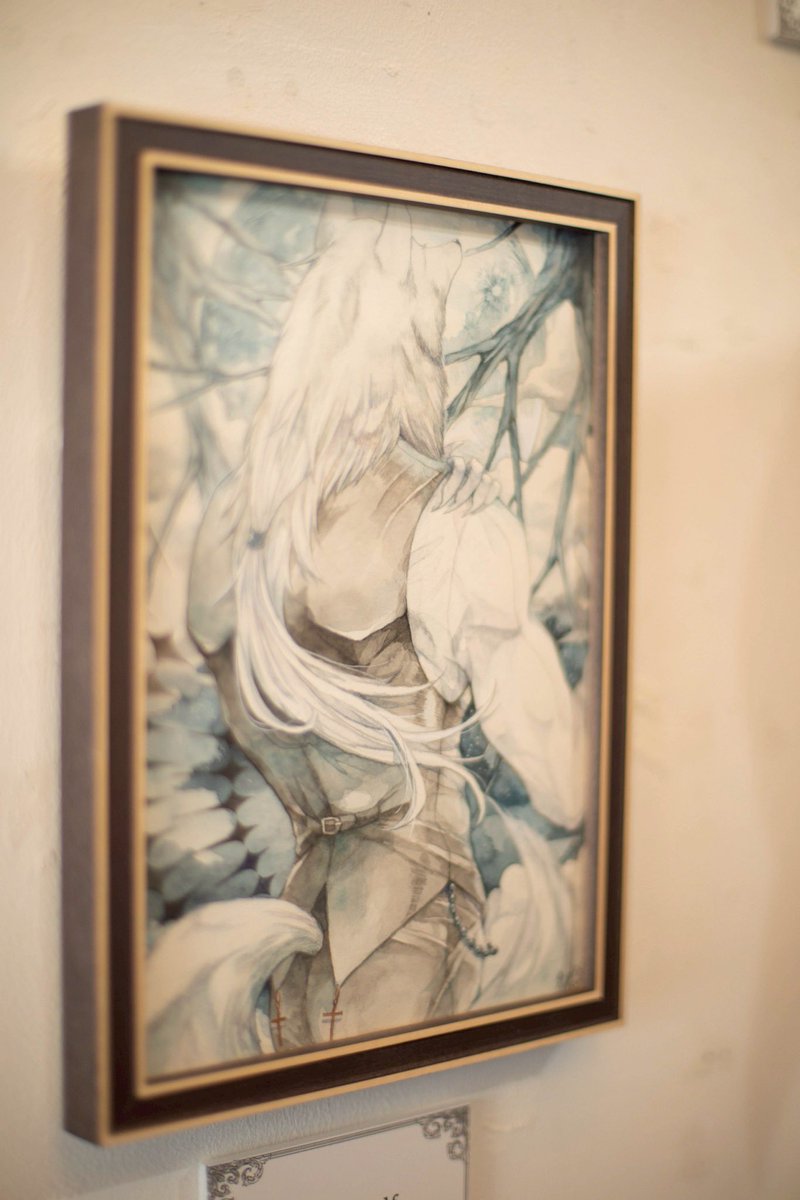 一色商店さん(<a href="/isshikishoten/">一色商店</a> )にて
 #東西妖奇譚 を見てきた！
 敏二さん(<a href="/bin_binji/">敏二</a> )の作品〜✨️

可愛かったしかっこよかったけど
とにかく儚さみたいなのがやばかった。
語彙が足りないです。。。
また見たいって
自然と感じさせられました！