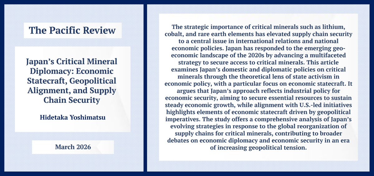 The Pacific Review tweet media