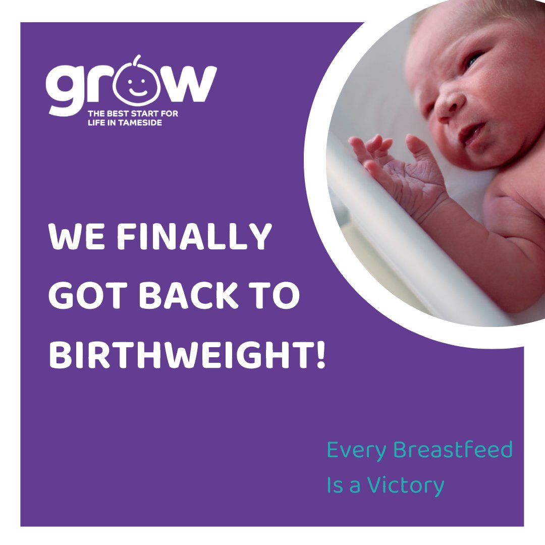 BFv1ctory's tweet photo. After a long few weeks of breastfeeding and expressing, I’m so happy to say we are finally back at birthweight! 🥹🤍

So proud of my little one and so proud of us for pushing through the tough days. Every feed, every pump, every sleepless night was worth it. 🫶✨ https://t.co/w5H7WflKSu