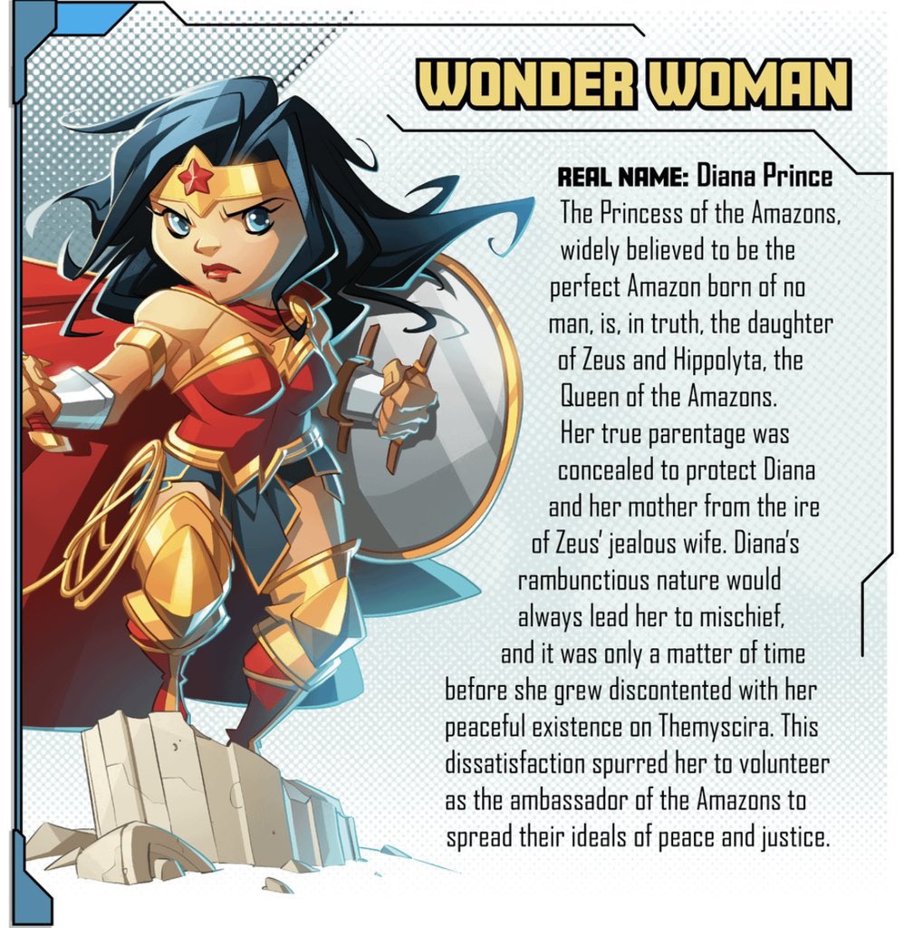THEMYSCIRALORE's tweet photo. I’m so glad that WW Historia &amp; Absolute Wonder Woman are throwing the Zeus origin in the trash where it belongs https://t.co/Wsj4ORDShy