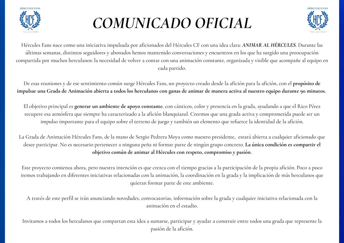 Hércules Fans tweet media