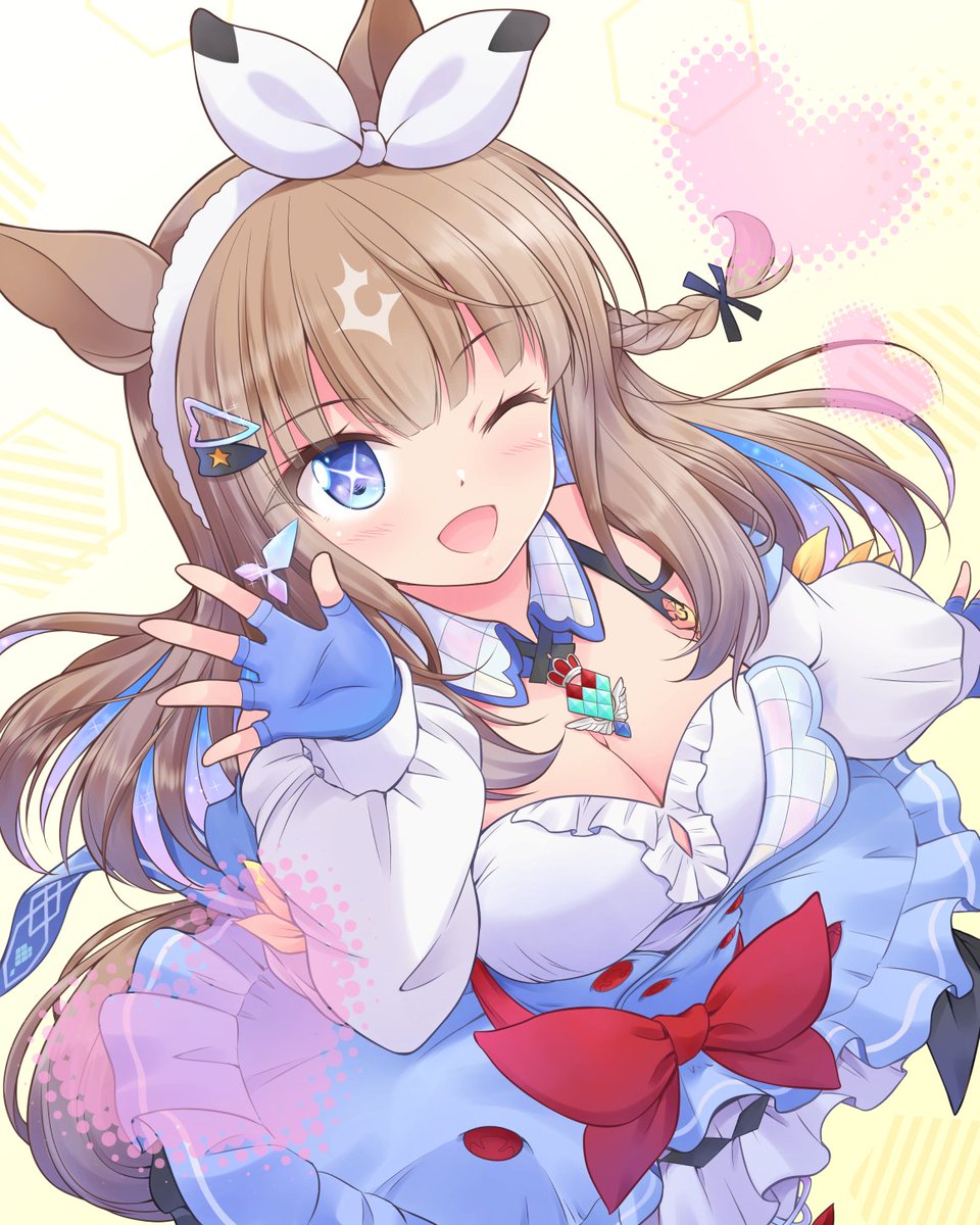 「アイちゃんお誕生日おめでとう #ウマ娘 #アーモンドアイ生誕祭」|静奈かえで@C101新刊委託中＆FANBOX始めました！のイラスト