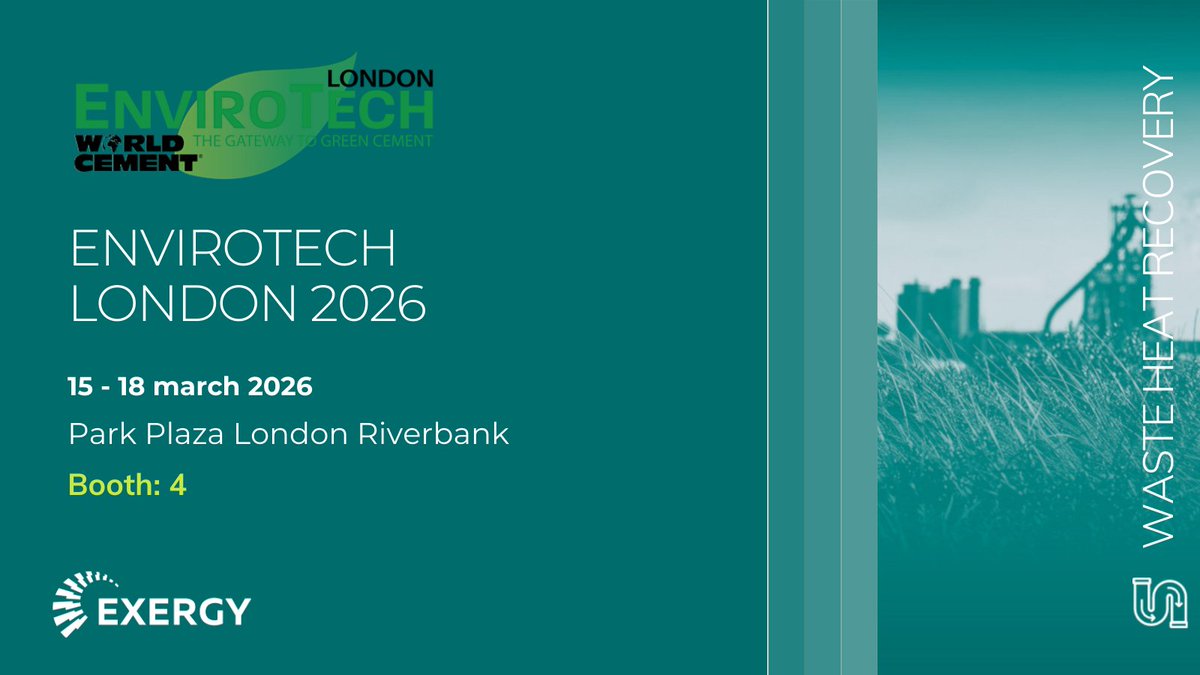 Exergy ORC tweet media