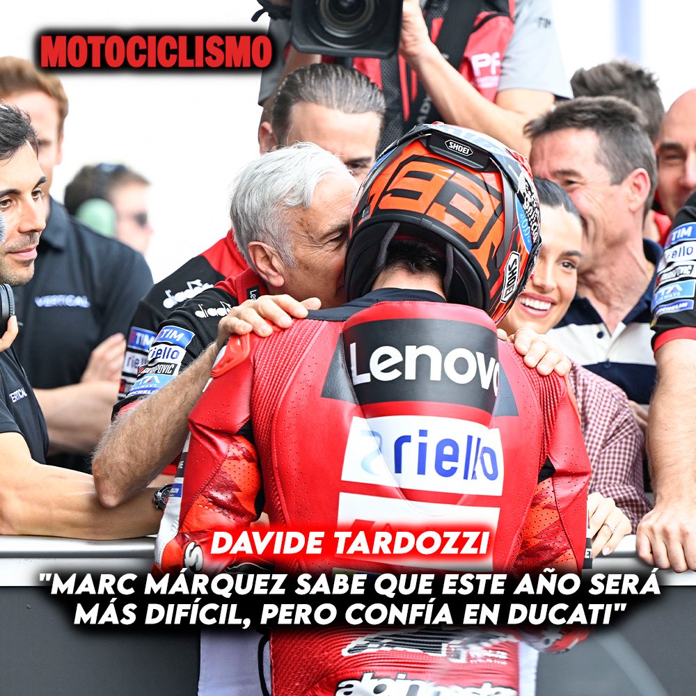 Davide Tardozzi sabe que tienen todas las armas para luchar con Marc ...