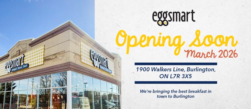 EggsmartCAN's tweet photo. 📍 Eggsmart Burlington – Opening Soon!

We’re excited to welcome you to our new location at 1900 Walker’s Line, Unit 14. To celebrate, enjoy a $6.99 Breakfast Opening Special! 🍳🥞

Great mornings start here — see you soon, Burlington!
.
.
.
#eggsmart #breakfastinburlington https://t.co/ayrZaY0UCC