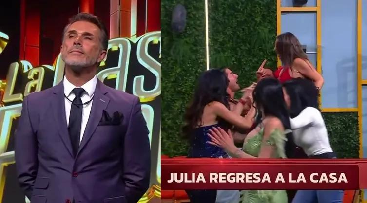 El regreso de Julia Argüelles en #LCDLF6 y la eliminación de Sergio ...