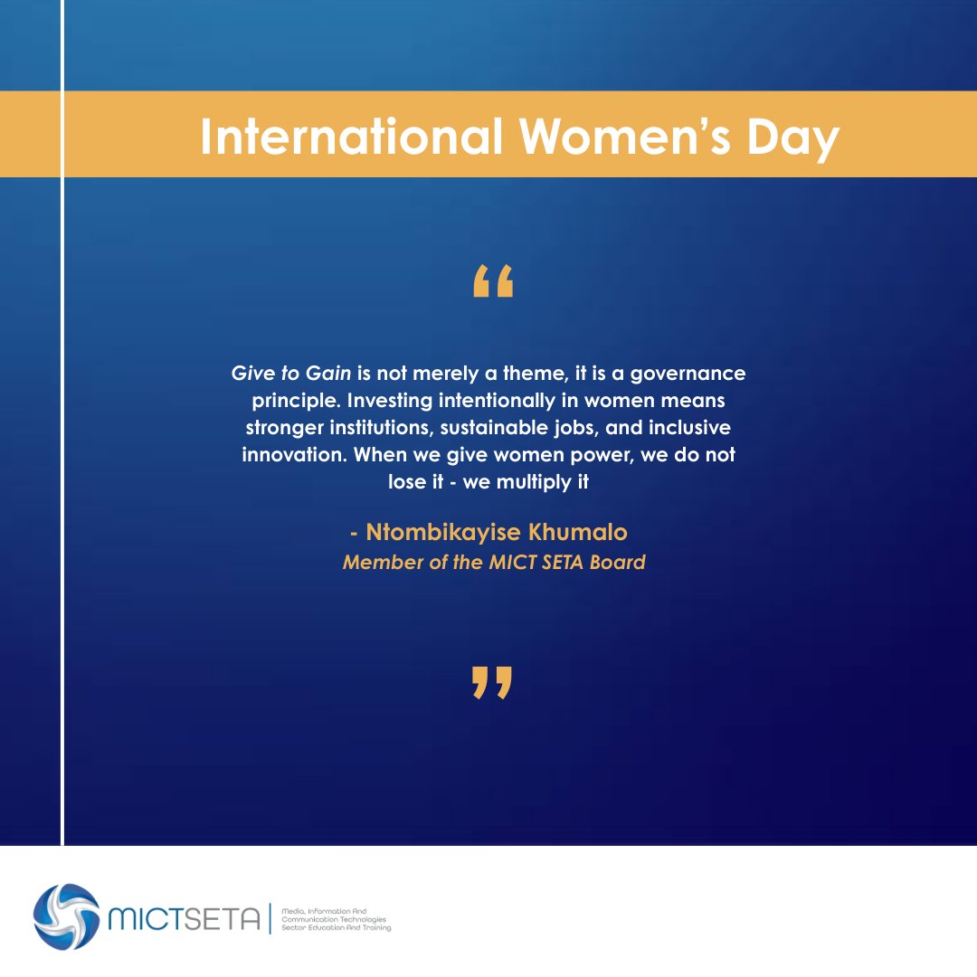 MICT SETA tweet media