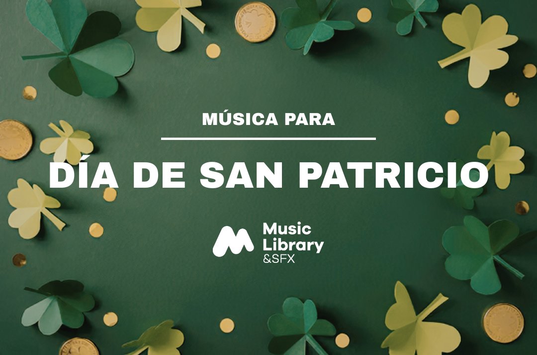 El #DíaDeSanPatricio a la vuelta de la esquina☘️
Desde @musiclibrary_sfx os ofrecemos la #música de <a href="/ATSongs/">ATSongs</a>, editorial de West Cork #Irlanda 🇮🇪 Siete colecciones que representan auténtica profundidad y calidad 🎶 short.do/kUNGQt