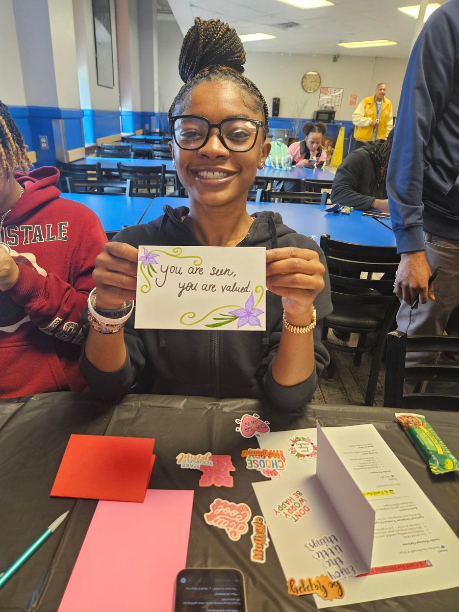 insights2004's tweet photo. Cincinnati Job Corps' Healthy Eating &amp; Active Lifestyles (HEALS) Committee led a powerful Ripple Effect Project. Students designed heartfelt cards to share with peers, staff, and hospital patients. Each message carried words of encouragement and appreciation.
#mentalhealth https://t.co/hwjq4KJqvr