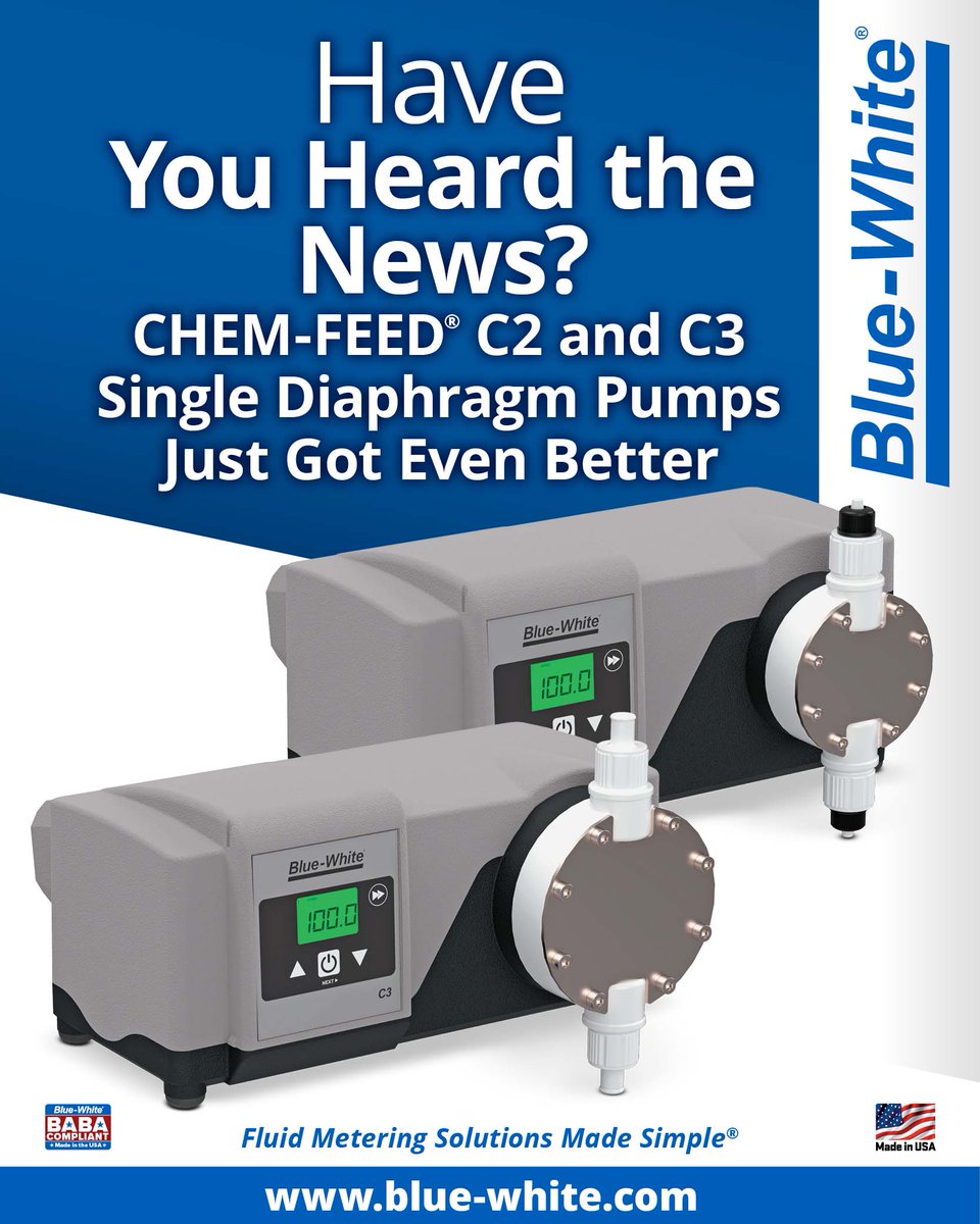 Blue-White Industries tweet media