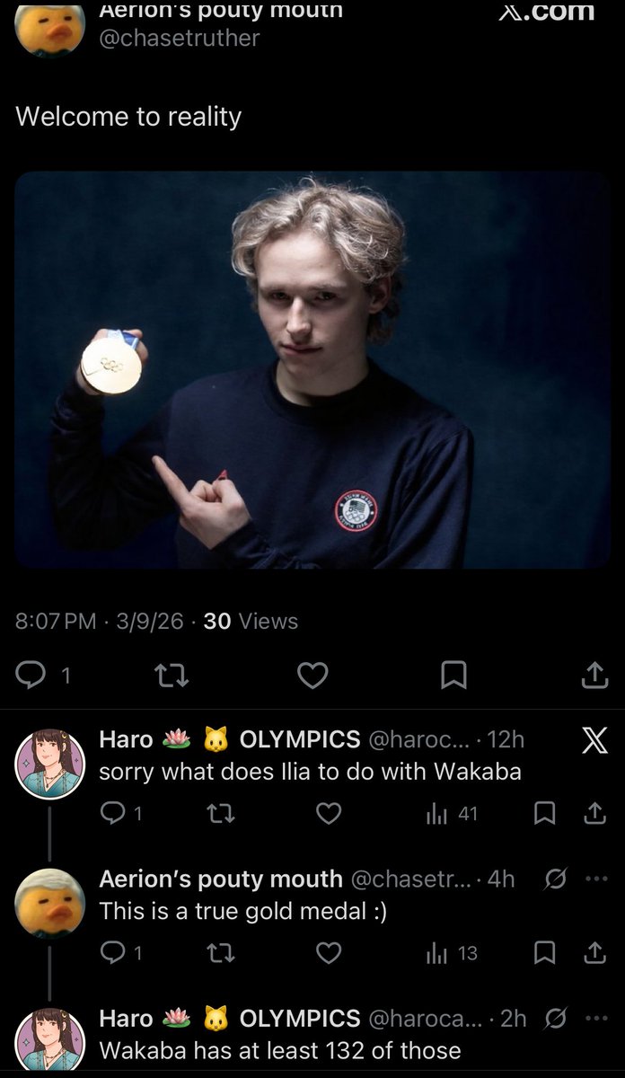 Haro 🪷 🐱 OLYMPICS tweet media