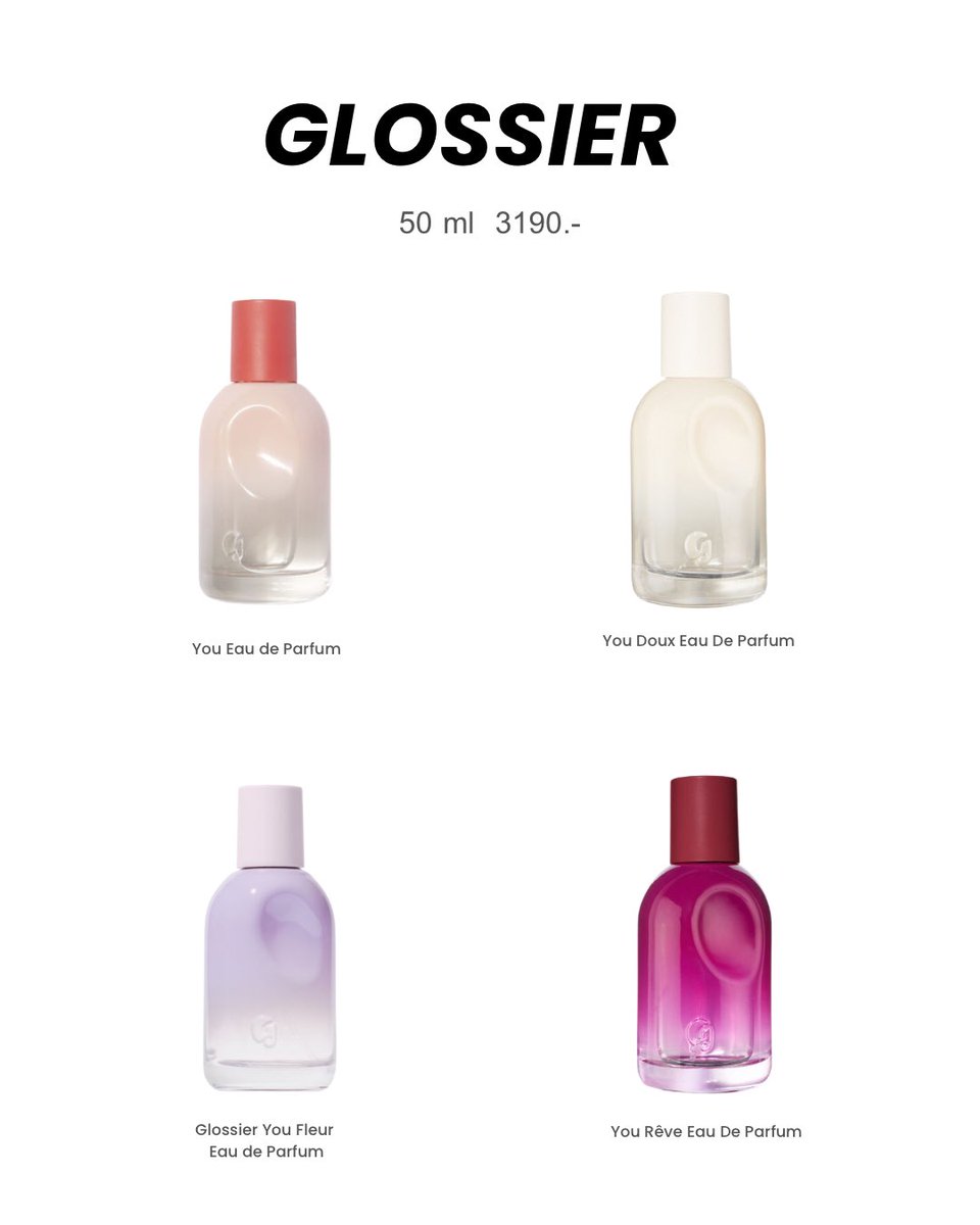 cloudypreorder's tweet photo. พรีออเดอร์ Glossier 🇬🇧 น้ำหอมลูกคุณหนู สั่งซื้อได้เเล้ววันนี้! จัดส่งฟรี ทุกออเดอร์นะค้า

🔔 สอบถามเพิ่มเติม / สั่งซื้อ Line : @468knaxy
หรือสามารถกดลิ้งค์ที่หน้าไบโอได้เลยค่าา🙏🏻✨

#รับหิ้ว #พรีออเดอร์ #พรีออเดอร์อังกฤษ #glossier #glossierthailand #น้ำหอม https://t.co/aJPBMQymgi