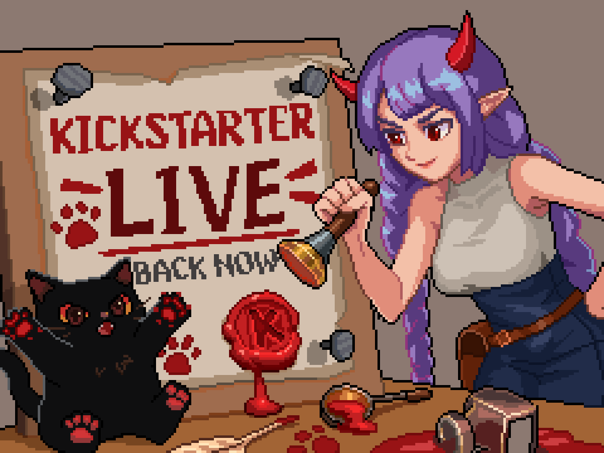 MugigoGames's tweet photo. Darklord’s Tower Kickstarter is now live!

If you enjoyed our Steam Playtest, we’d love your support.
Even a follow or share means a lot to us.

Kickstarter: https://t.co/LMFT7nEsW5

#Kickstarter #indiegame #gamedev https://t.co/gDIe8wAbgF