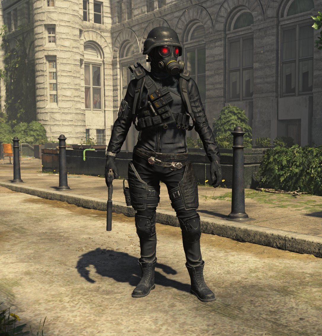Felt like sharing my Agent's aesthetic since I was just talking about Division 2.