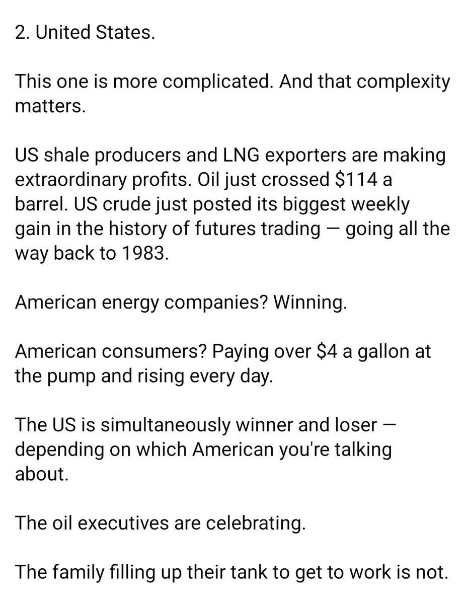 Mrsinha's tweet photo. Very interesting take by @theRealKiyosaki on #IranWar and its impact on "Oil game". https://t.co/b99cbWOGSD