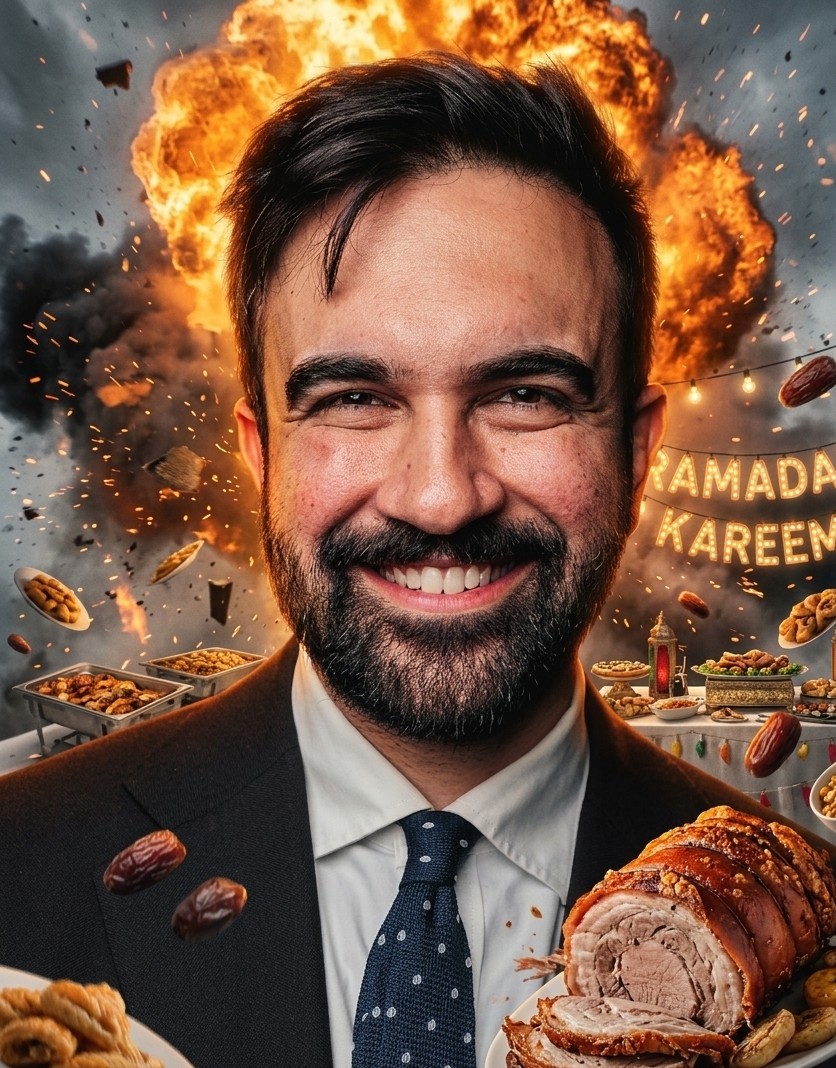 JoshuaYount10's tweet photo. The true meaning of Ramadan durka durka Muhammad jihad or whatever 😂😝 https://t.co/uFe8dzRlu9