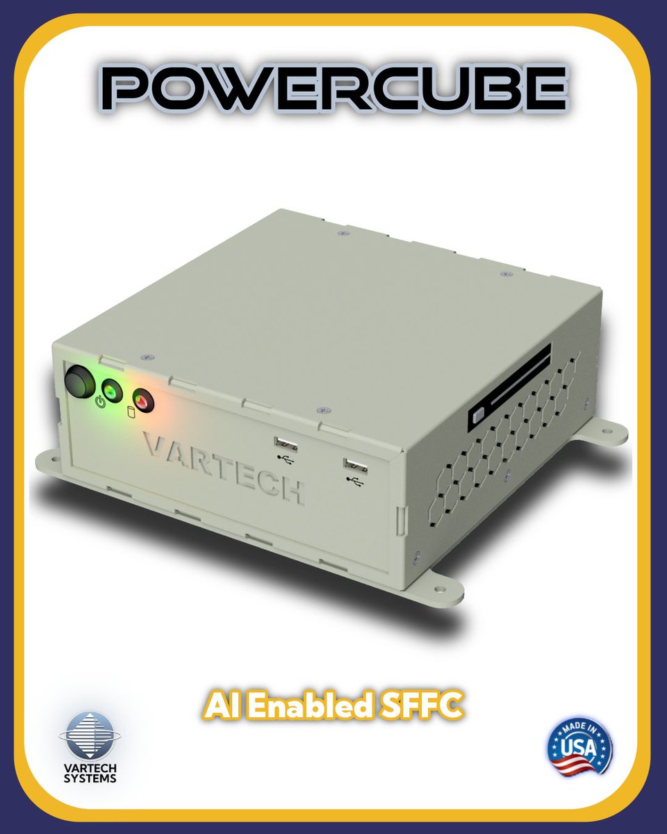 VartechSystems_'s tweet photo. El PowerCube es una SFFC habilitada para #AI y es ideal para instalaciones con espacio limitado.

Disponible en 4 tamaños.

Admite CPUs avanzados, SSD, E/S configurable para integración en sistemas industriales.

https://t.co/r2FmgE3Vdt

#PowerCube #AiEnabled #VarTechSystems https://t.co/IEArzkQCVJ